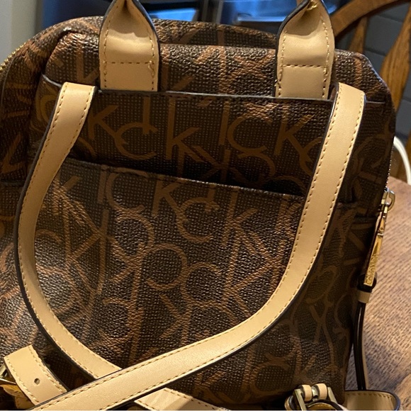 Calvin Klein Brown Mini Backpack - Picture 7 of 10